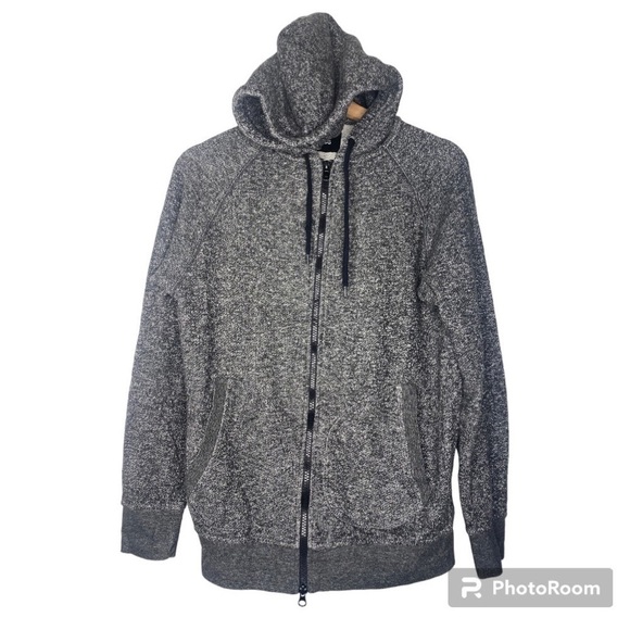BDG SPECKLED ZIP FRONT HOODIE SIZE XS - Picture 1 of 4